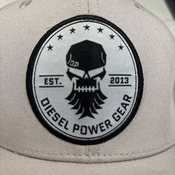 Diesel Power Gear Gray Adjustable  Hat - Picture 5 of 6